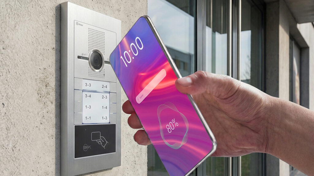 Golmar video portafon i mobitel za NFC kontrolu pristupa