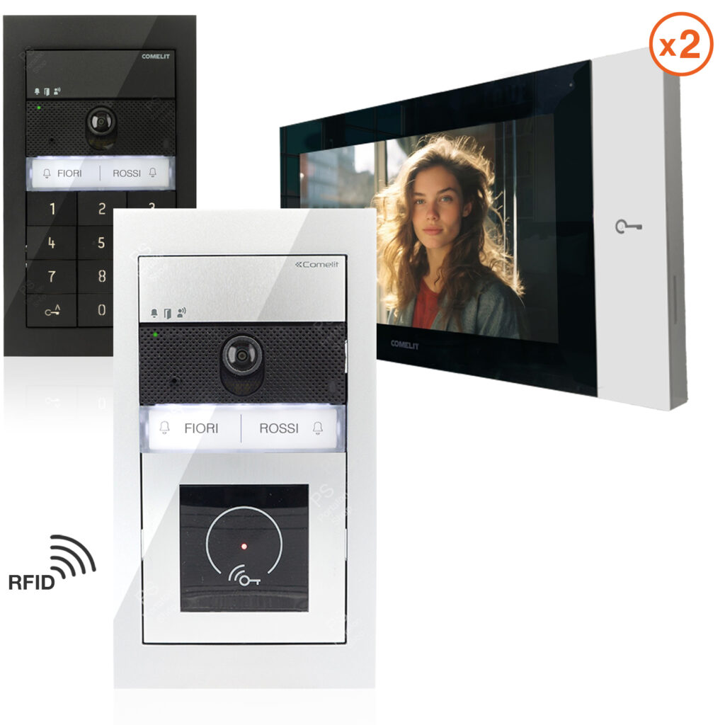 Comelit video portafon komplet ULTRA-2-IP za 2 stana