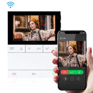 Comelit video portafon monitor People s Wi-Fi funkcijcom, crno bijeli